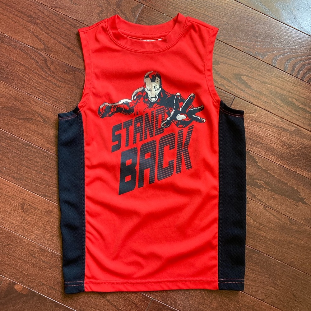 Boys Marvel tank